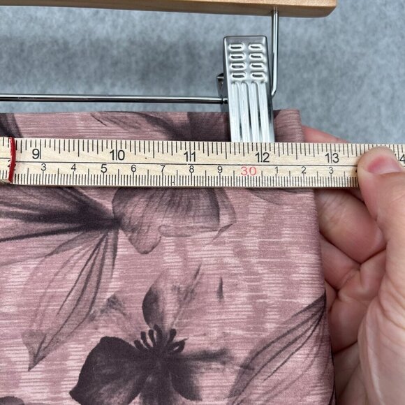 Athleta Salutation Stash Pocket II 7/8 Legging Size S Pink Floral Print Casual - Picture 10 of 14